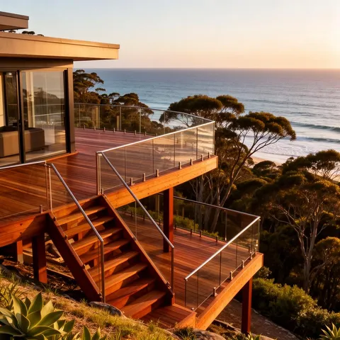 Elevated & Multi-Level - premium Central Coast deck build